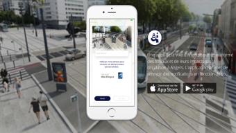 Lancement de l’application Angers info travaux