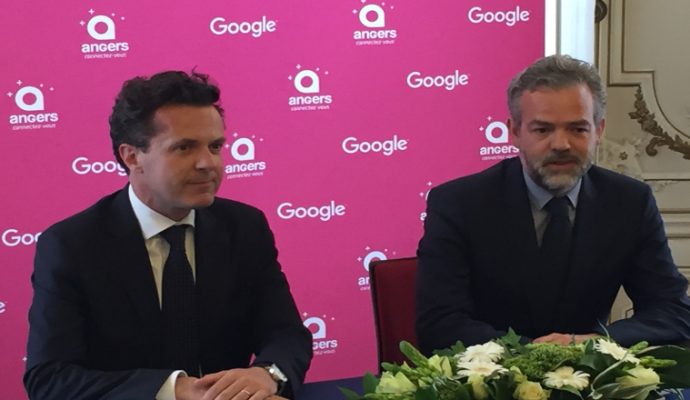 La Ville d’Angers et Google France signent un partenariat inédit