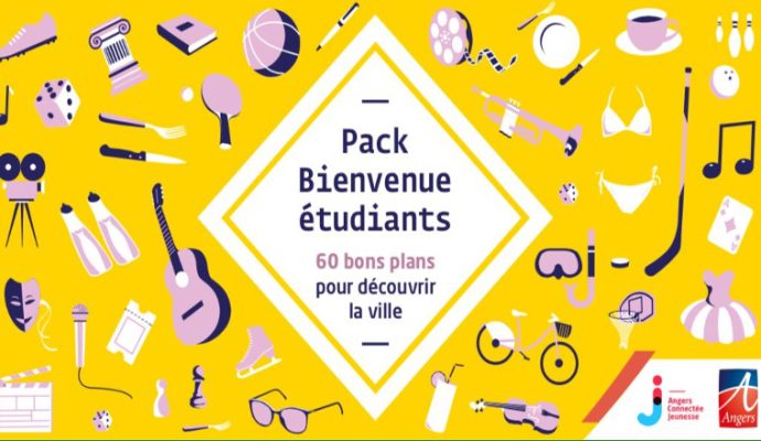 Un pack bienvenue avec 60 bons plans pour les étudiants