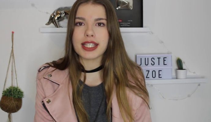 La Youtubeuse angevine Juste Zoé dédicace son premier livre ce samedi