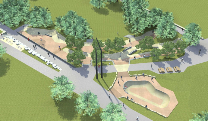 Un nouveau skatepark à Saint-Serge en 2019