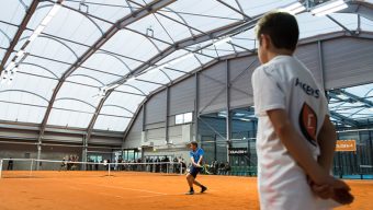 La halle de tennis « Court central La Baumette » a été inaugurée