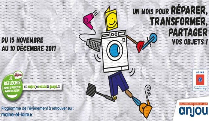 Un mois pour réparer, transformer, partager vos objets