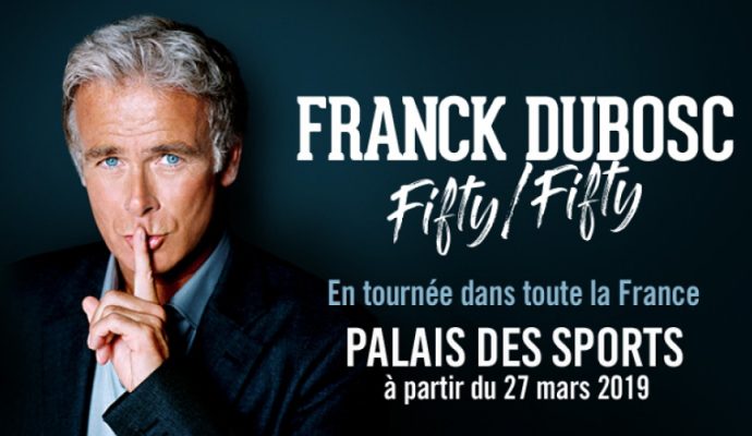 Franck Dubosc présentera son nouveau spectacle en mars 2019 à Angers