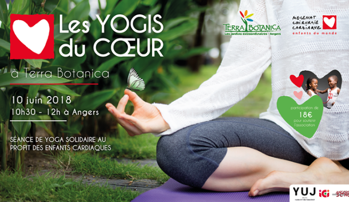 La 2ème édition des Yogis du cœur le 10 juin à Angers