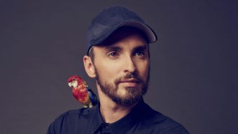 Christophe Willem sur la scène du festival Estival ce mardi soir