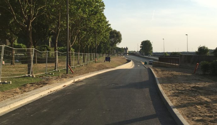 Un nouvel enrobé et des radars sur la voie des berges