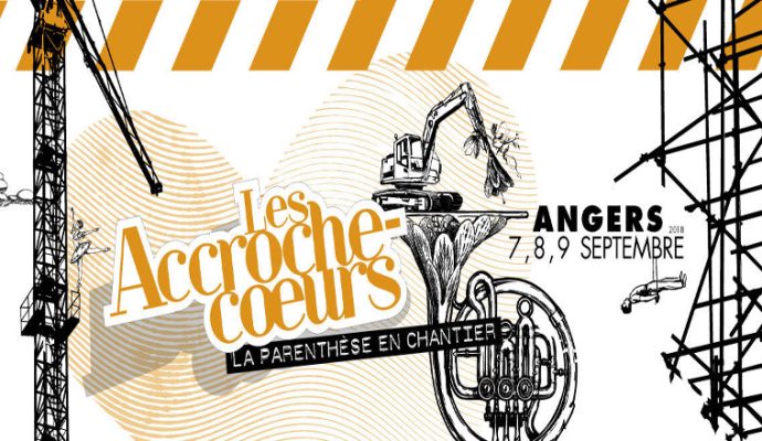 Accroche-cœurs 2018 : rendez-vous les 7, 8 et 9 septembre à Angers