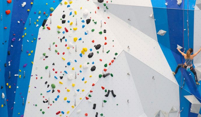 Un complexe d’escalade Climb Up au Moulin Marcille en 2019