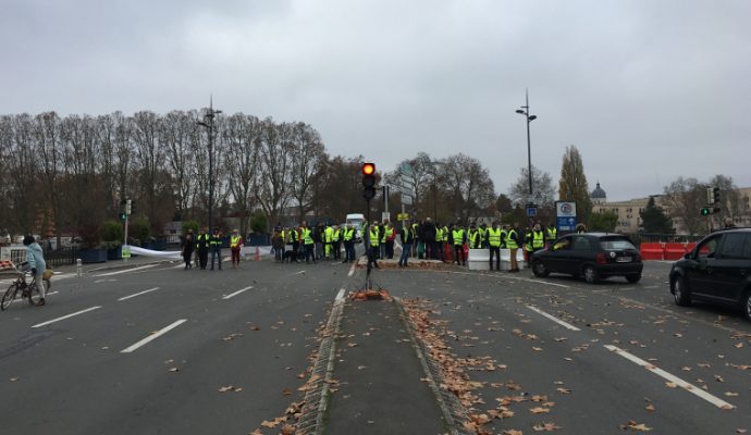 Gilets jaunes : une journée de mobilisation à Angers et dans le Maine-et-Loire