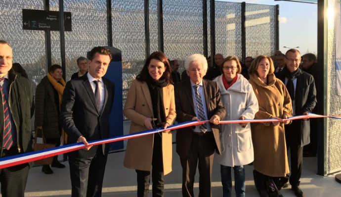 La gare de Trélazé mise en service