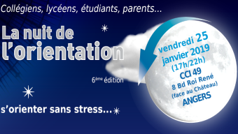 6ème édition de la nuit de l’Orientation le vendredi 25 janvier