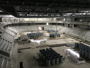 Patinoire vue d'ensemble