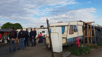 Le campement de la rue du Maine a été évacué