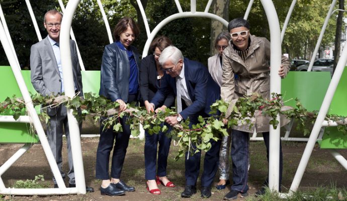 Kiosque Le Fenouil : une oeuvre s’installe au cœur du CHU d’Angers