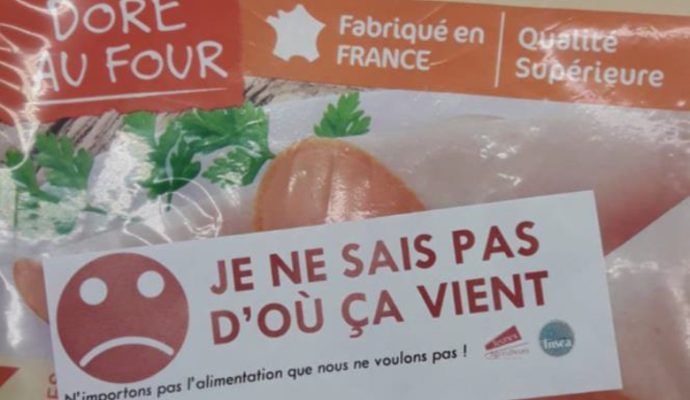 Les agriculteurs des JA et de la FDSEA réclament une meilleure traçabilité des produits