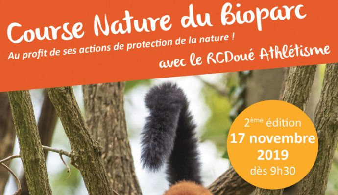 Course Nature au Bioparc de Doué-la-Fontaine ce dimanche