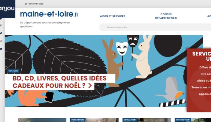 Le Département lance trois nouveaux sites internet