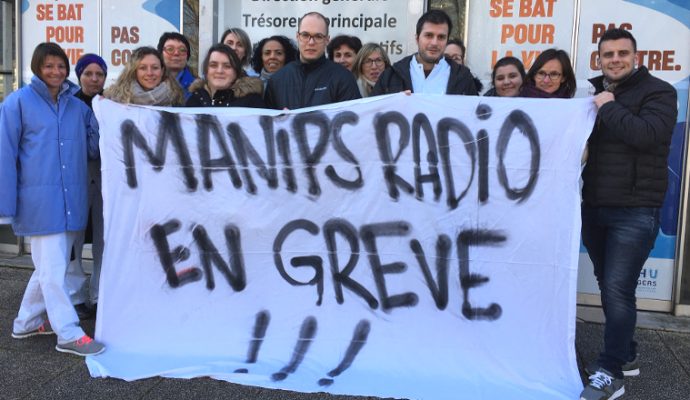 Les manipulateurs en radiologie du CHU poursuivent leur grève