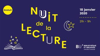 4e édition de la Nuit de la lecture le samedi 18 janvier