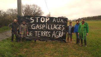 La FDSEA et les Jeunes agriculteurs dénoncent le gaspillage des terres agricoles à l’ouest d’Angers