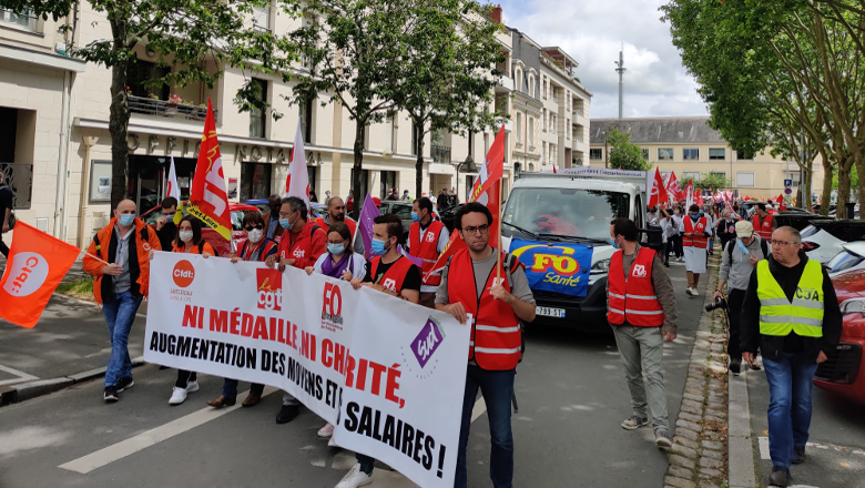 Manifestation soignants