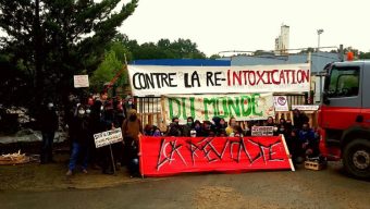 La bétonnerie Lafarge à Saint-Barthélemy d’Anjou bloquée depuis ce matin