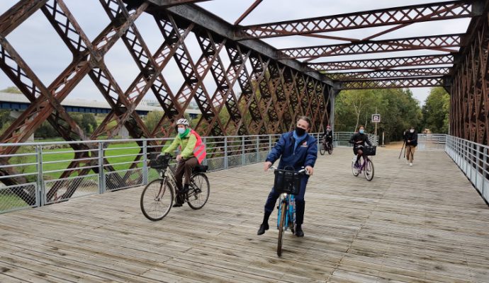 Le pont de Segré accessible aux angevins