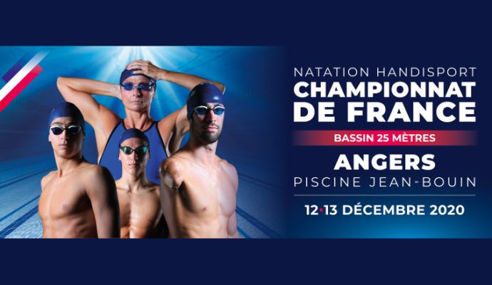 Le championnat de France de natation handisport se tient à Angers les 12 et 13 décembre