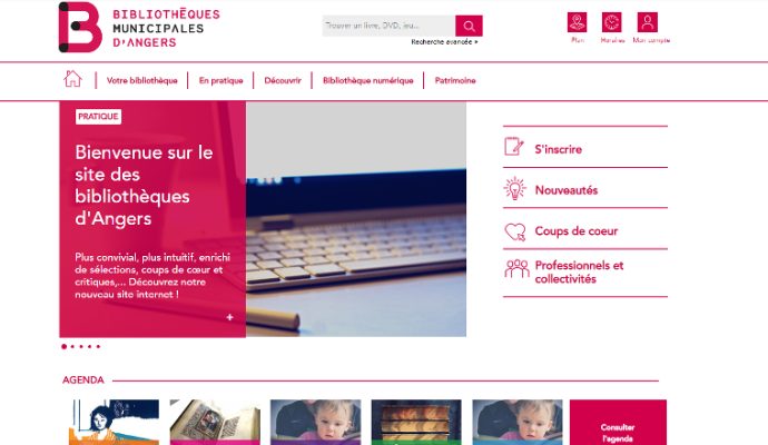 Les bibliothèques municipales bénéficient d’un nouveau site internet