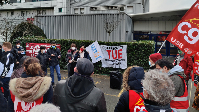 Rassemblement étudiants