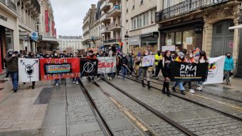 Deux manifestations et des tensions ce samedi à Angers