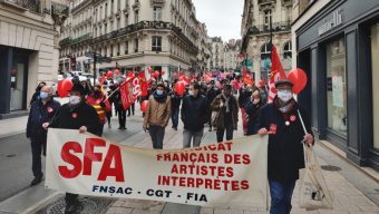 Manifestation interprofessionnelle : près de 500 personnes dans les rues d’Angers