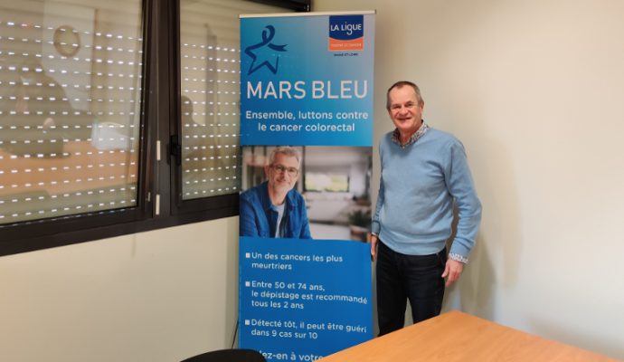 Mars bleu : la Ligue contre le cancer de Maine-et-Loire se mobilise pour lutter contre le cancer colorectal