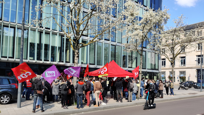 Mobilisation syndicats protection de l'enfance