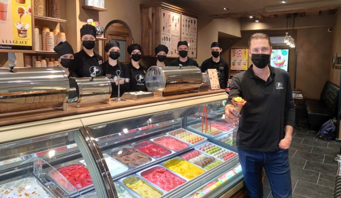 Les glaces italiennes Amorino à déguster au cœur d’Angers