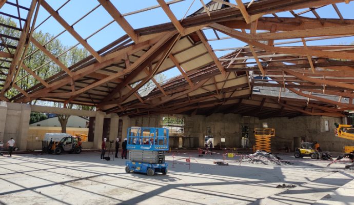 L’ancienne patinoire du Haras se transforme en salle de sport