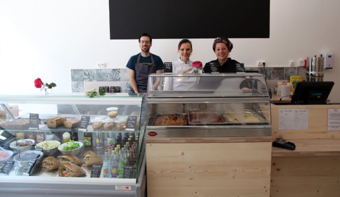 Un traiteur vegan s’est installé dans le centre-ville