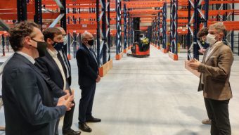 Aux portes d’Angers, le groupe InVivo Retail inaugure sa plateforme logistique avec 70 emplois à la clé