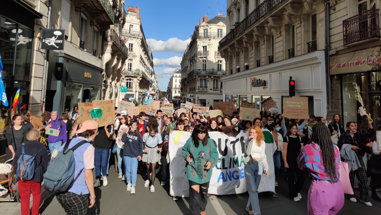 Manifestation climat 22 octobre 2021