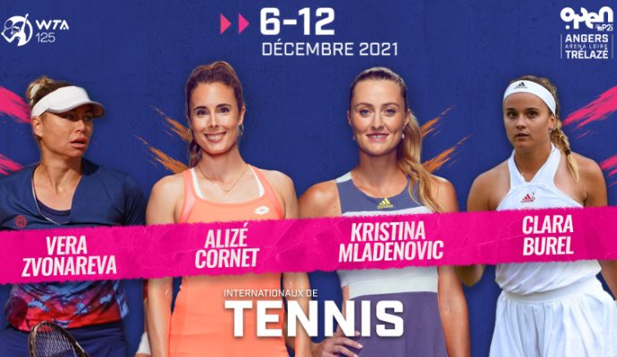 Cornet, Mladenovic, Burel : les premiers noms du plateau sportif de l’Open P2i Angers Arena Loire ont été annoncés