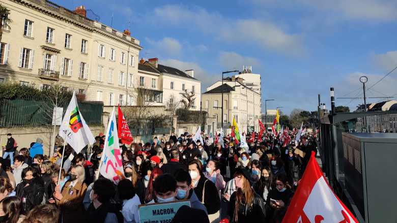 Manifestation éducation Foch