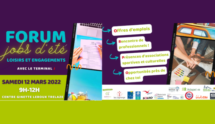 Un forum pour trouver un emploi pour l’été organisé le samedi 12 mars