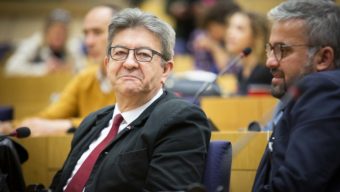 A Angers, Jean-Luc Mélenchon arrive juste derrière Emmanuel Macron