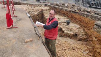 Des fouilles archéologiques fructueuses près du château d’Angers