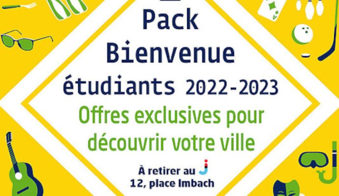 Les étudiants vont bénéficier d’un « pack bienvenue » avec une cinquantaine de bons de réduction