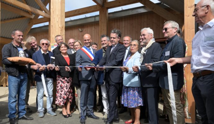 De nouveaux espaces flambant neufs pour Emmaüs à Saint-Jean-de-Linières