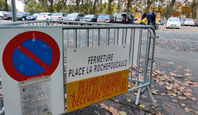 Les automobilistes vont retrouver le parking de la place La Rochefoucauld vendredi 2 décembre