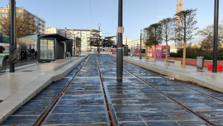 Station Monplaisir tramway