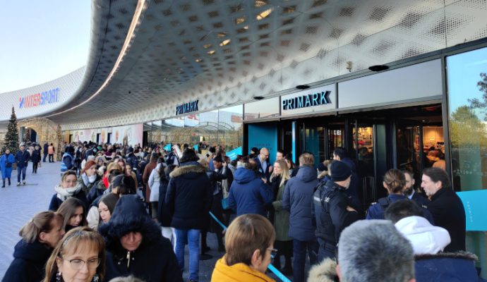 Le magasin Primark attire 100 000 personnes à l’Atoll